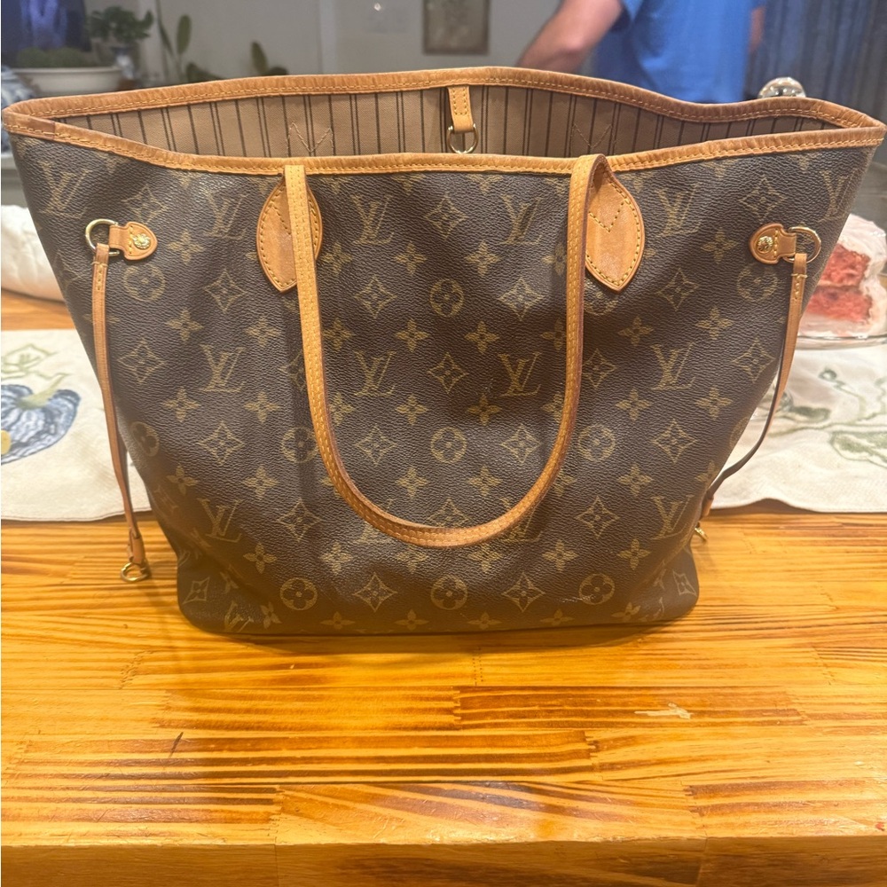 Louis Vuitton Classic Brown Monogram Tote